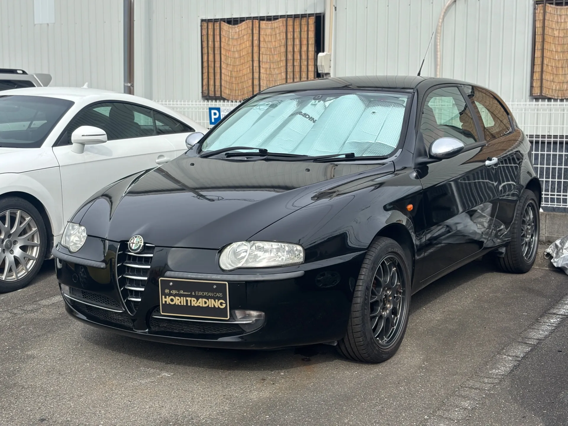 アルファ147 リフレッシュ完了！５MT/赤レザー/BBS/ルーフライニング張替済